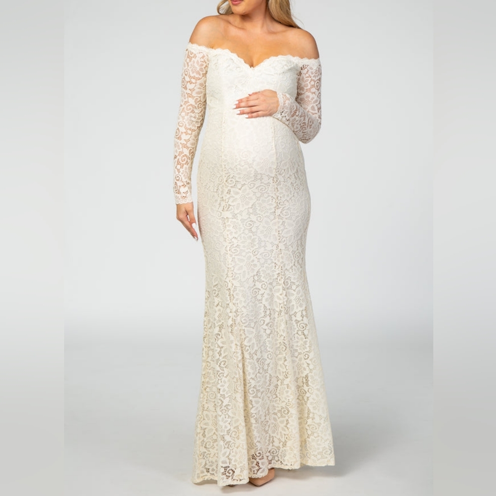 *Host Pick* Maternity lace dress